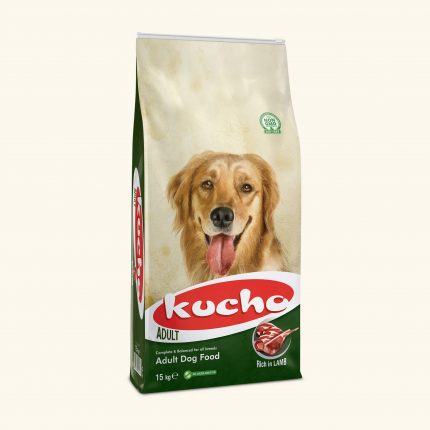 Kucho Adult Dog, is formulated to provide your dog’s daily nutritional requirements and is formulated by professional pet food nutritionists and produced by extruder technology to maximise the quality.